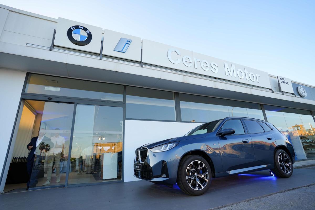 Fachada de Ceres Motor, concesionario BMW en Cáceres.