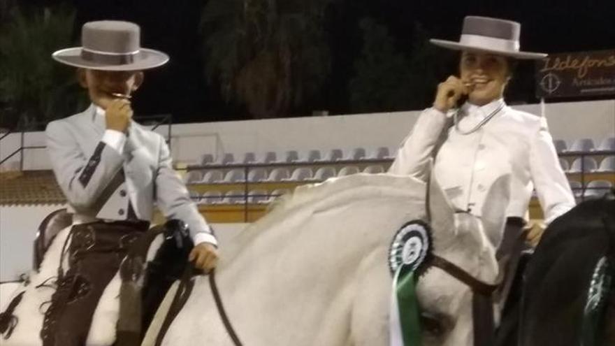 Guerrero y Herrera, plata en el andaluz de vaquera