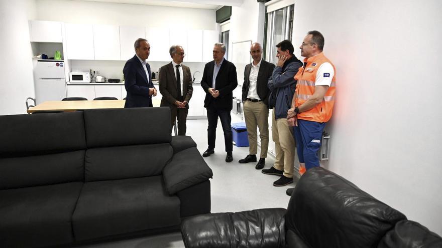 El Sergas ya trabaja en el montaje de los equipos interiores del Gran Montecelo