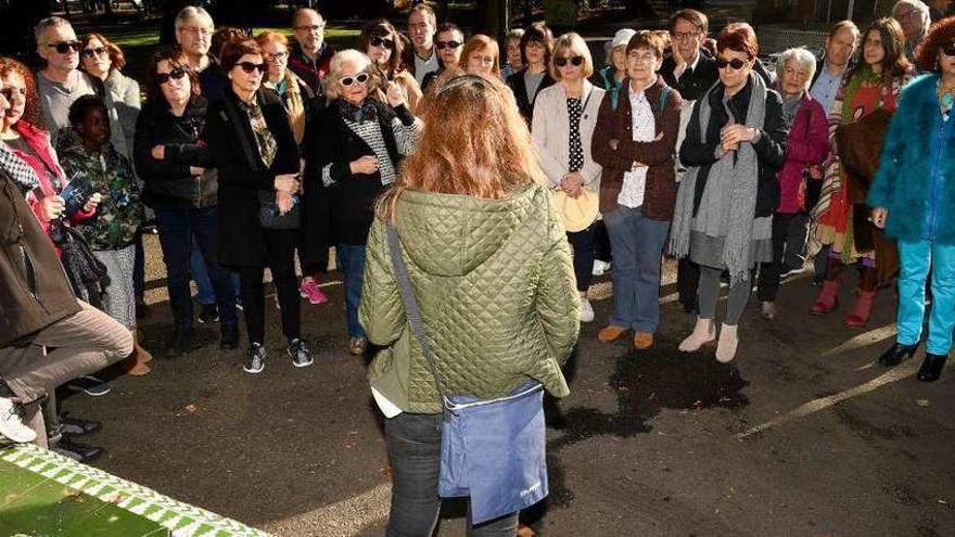 Recorrido por A Coruña de Luísa Villalta