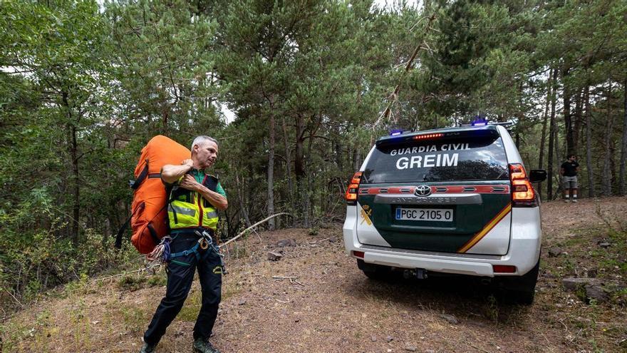 Rescate en el Barranco de Barrosa.