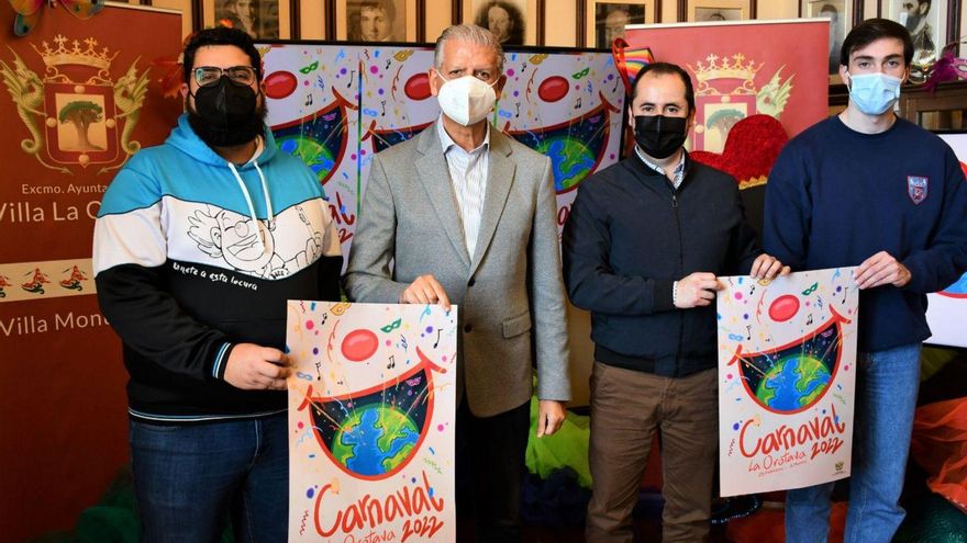 The Orotavense Carnival begins, which will have virtual and face-to-face acts