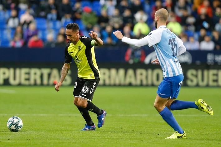 El CD Tenerife no pudo ganar a un sólido Málaga CF en casa