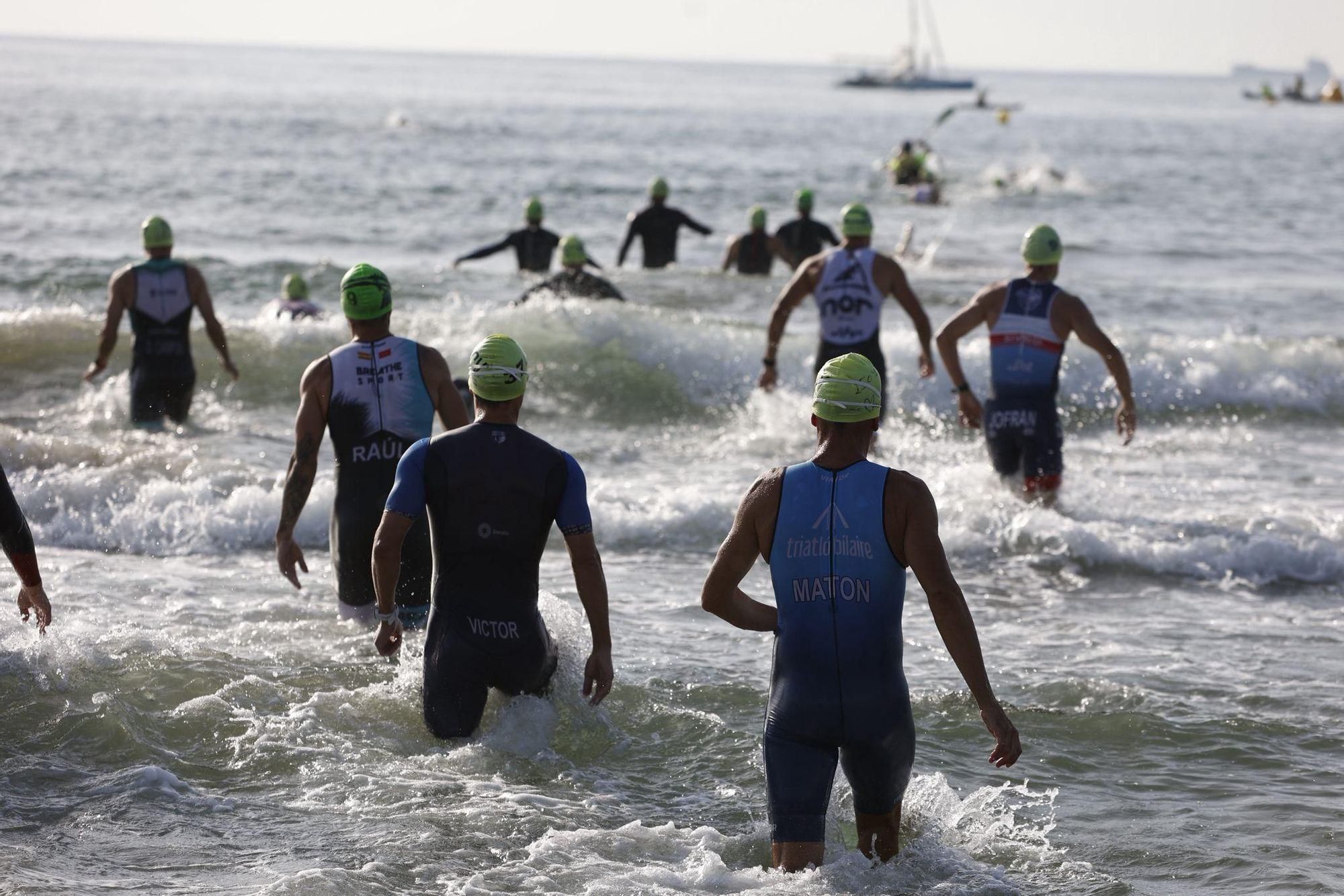 Las mejores imágenes del Mediterránea Triatlón de València