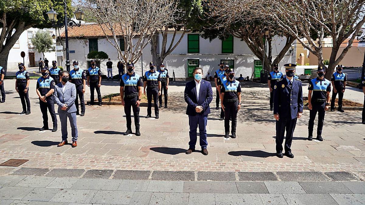 Acto oficial de bienvenida a los 24 agentes de nueva incorporación.