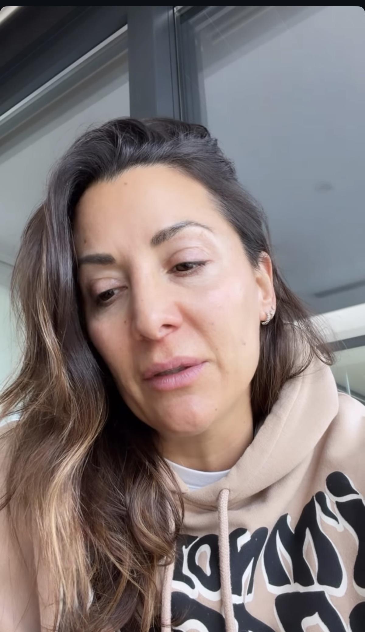 Nagore Robles lleva tiempo con problemas respiratorios