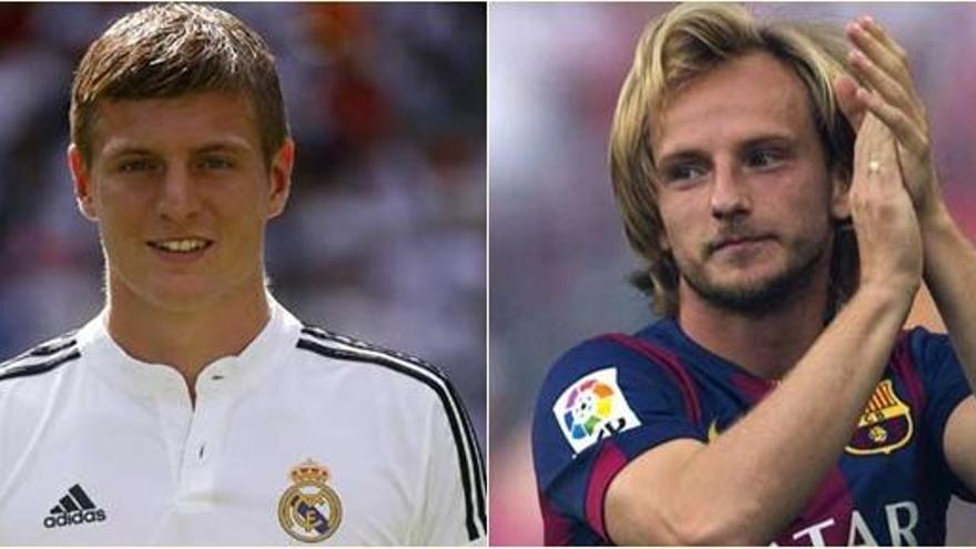 Kroos y Rakitic, dos de las estrellas de la Liga.