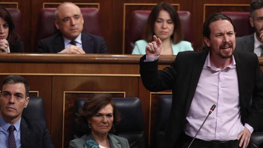 El vicepresidente del Gobierno, Pablo Iglesias.