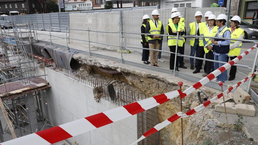 Visita a las obras de Peritos.