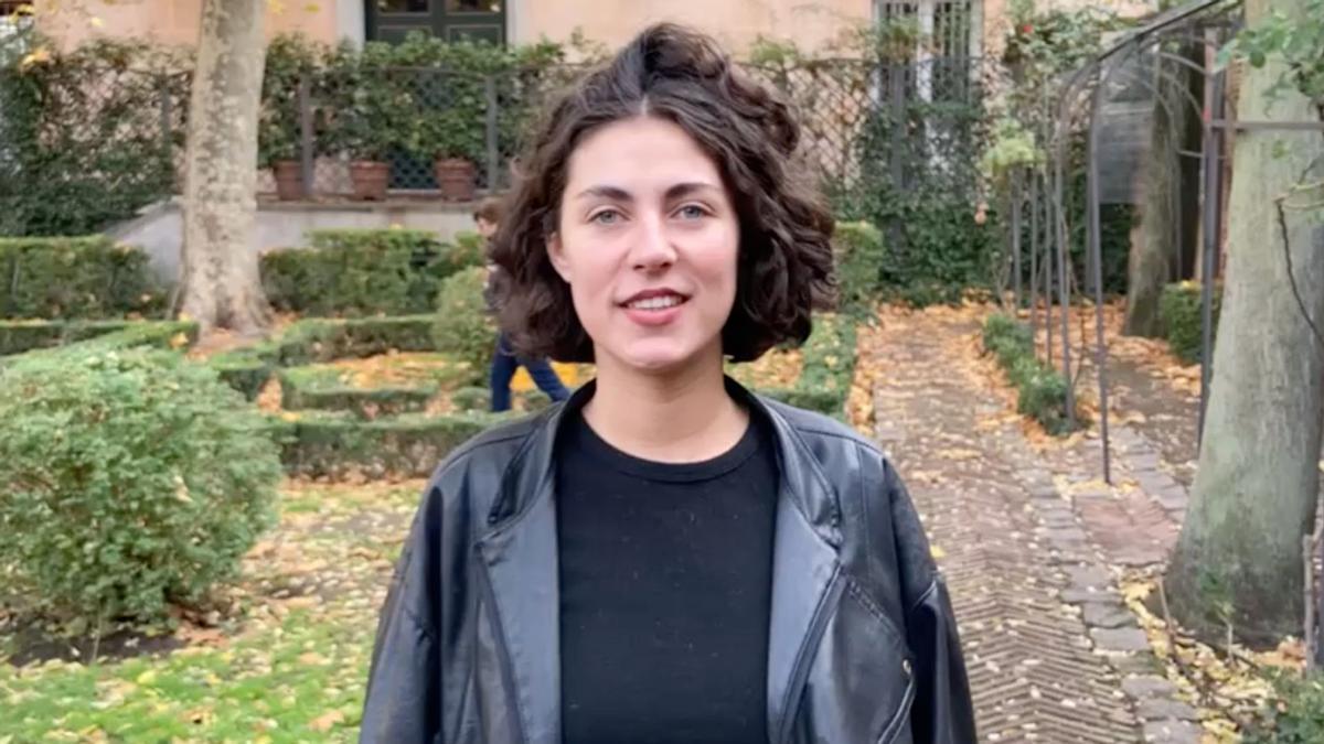 La escritora Laura Chivite, autora de 'El ataque de las cabras'.