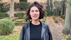 La escritora Laura Chivite, autora de El ataque de las cabras.