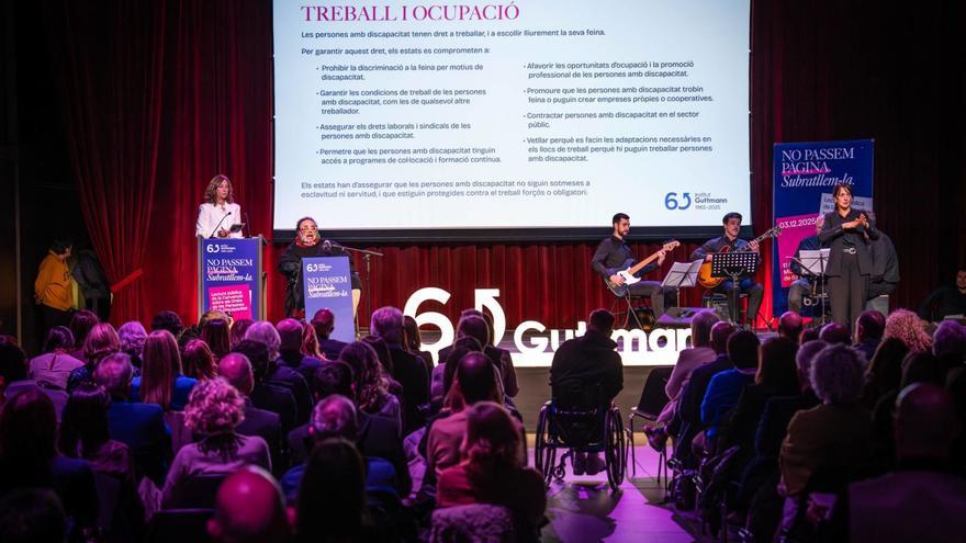 Les persones amb discapacitat clamen pels seus drets | C