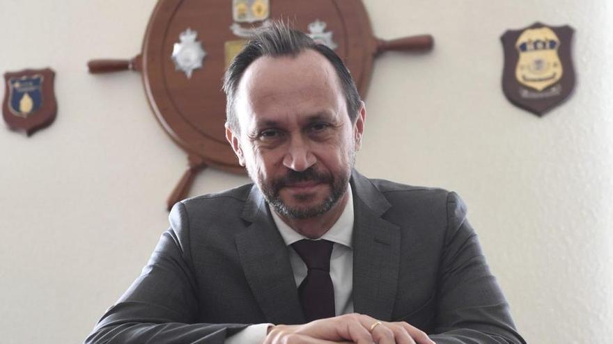 Jaime Gayá, jefe del Servicio Vigilancia Aduanera en Galicia. |