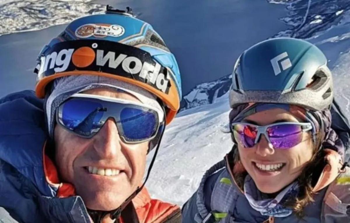 Jorge García-Dihinx y Natalia Román.