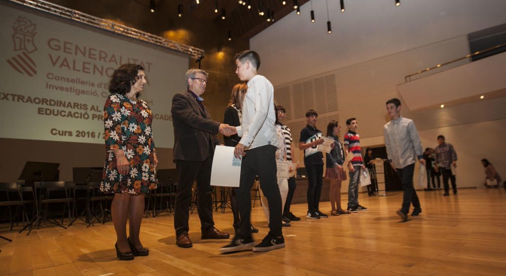 Estos son los alumnos de matrícula de honor de Primaria en la provincia de Alicante