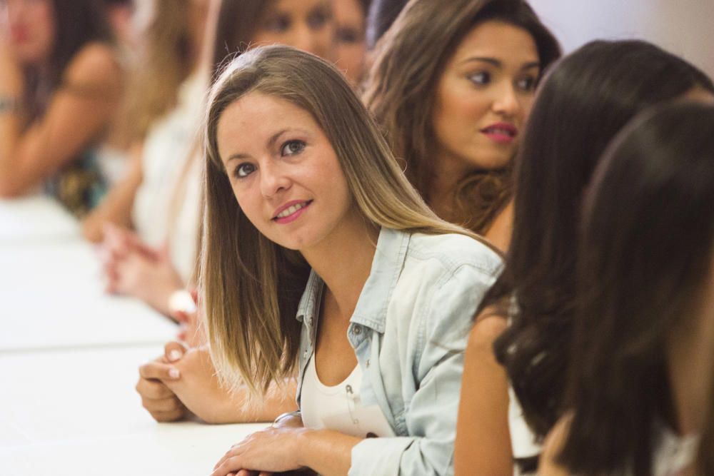 Prueba de candidatas a Fallera Mayor de Valencia 2017