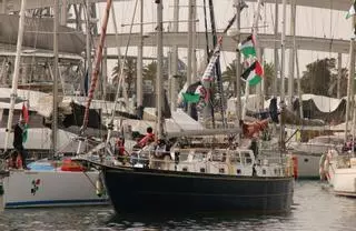 Una nueva flotilla parte desde Barcelona a Gaza en mitad de la tensión bélica en Oriente Medio