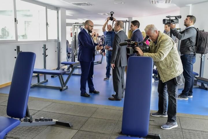 Inaguracion polideportivo cono sur en Pedro ...