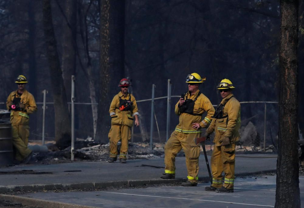 El devastador incendio de California, en imágenes