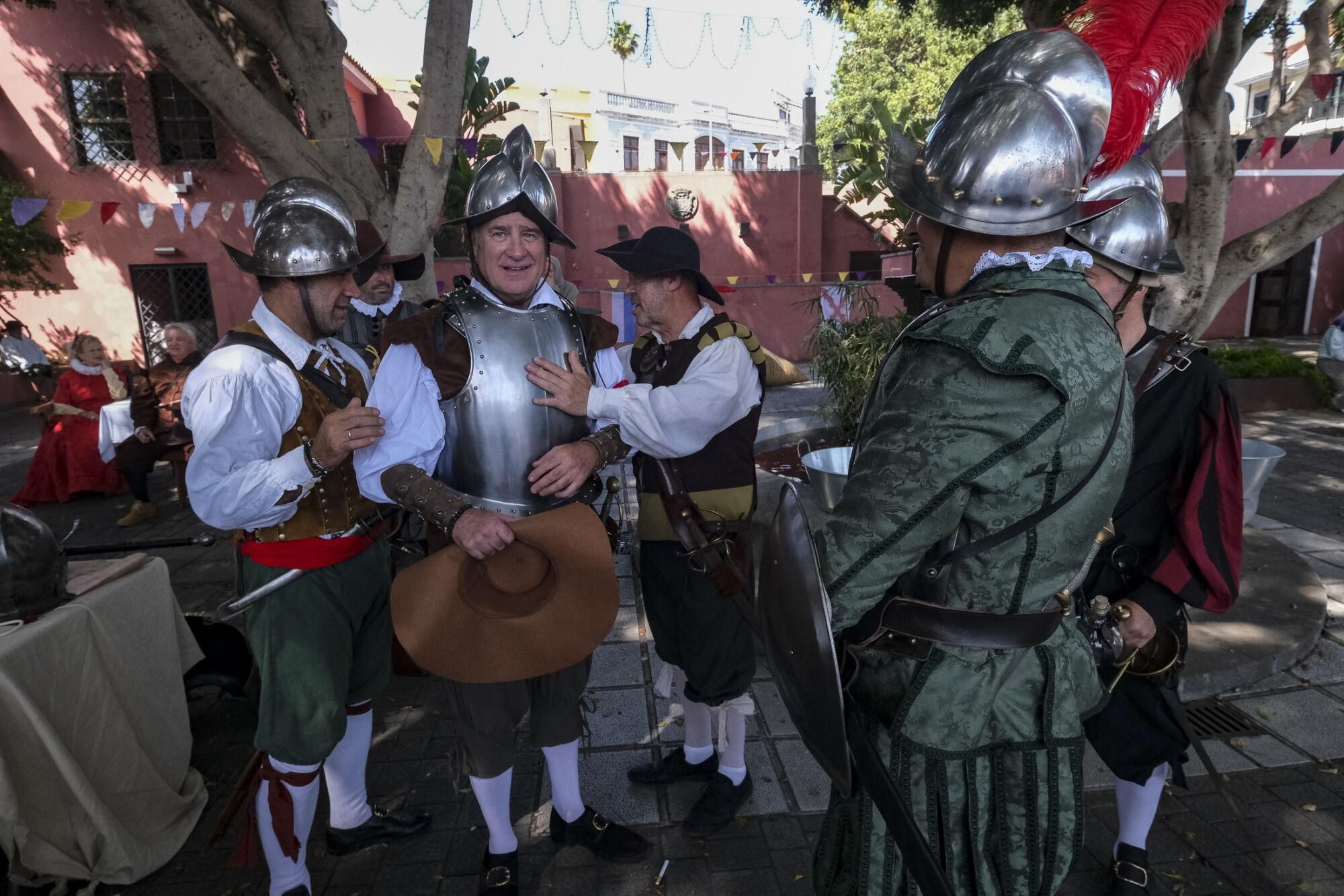 Recreación de la Batalla del Batán en Santa Brígida. 