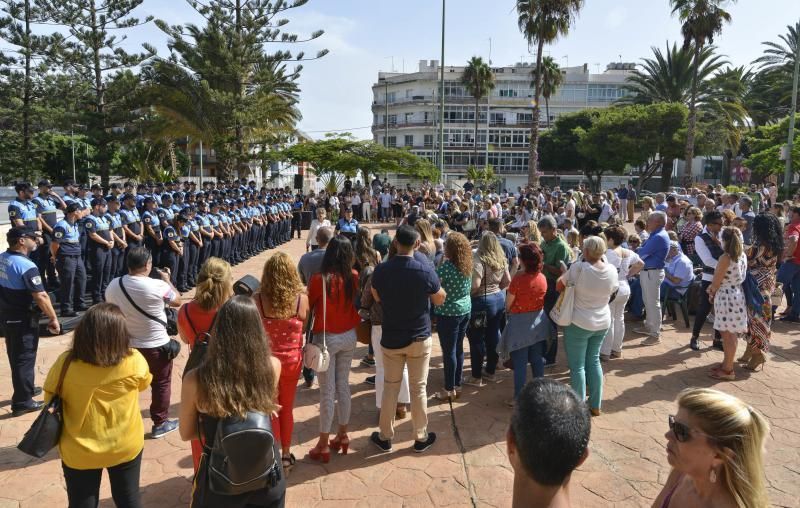 LAS PALMAS DE GRAN CANARIA. Presentación nuevos policias locales  | 30/09/2019 | Fotógrafo: José Pérez Curbelo