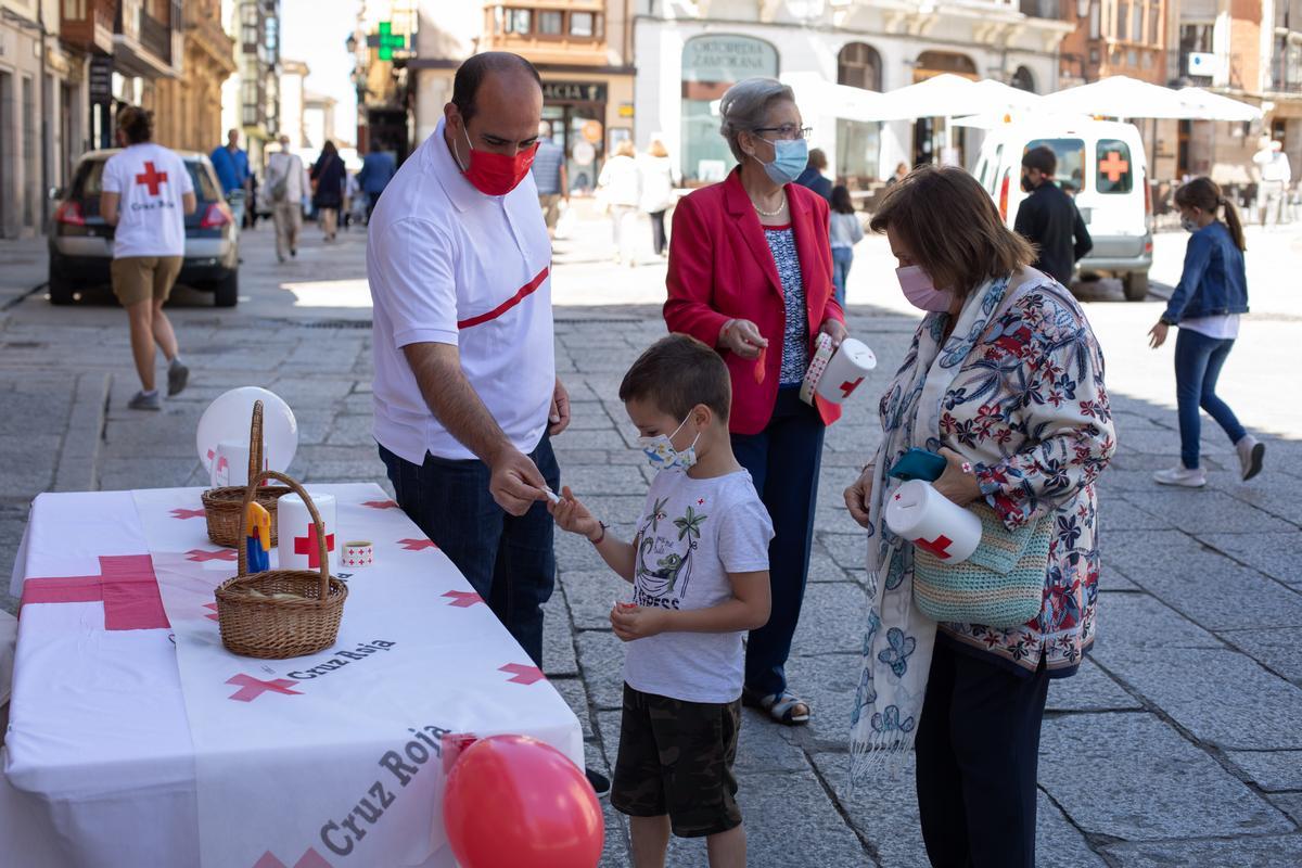 Cuestión del Día de la Banderita en Zamora el pasado año.