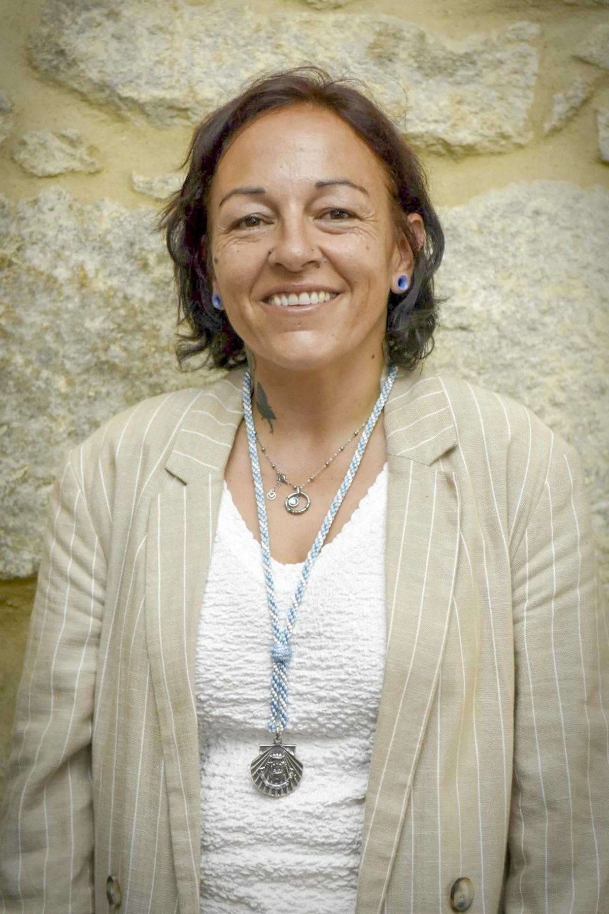 Ana Belén Castro García, en 2023, tras tomar posesión de su acta como concejala del grupo socialista.
