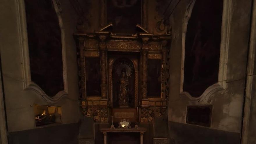 ‘El sueño de todo artista’, de Eugenio Ampudia, yace en el Convent de Sant Agustí como preámbulo a la Nitx de l'Art de Felanitx