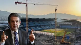 Caballero, a Rueda: "Solo nos tienen que decir la fecha para Muse y tienen Balaídos, ya no hay excusas"