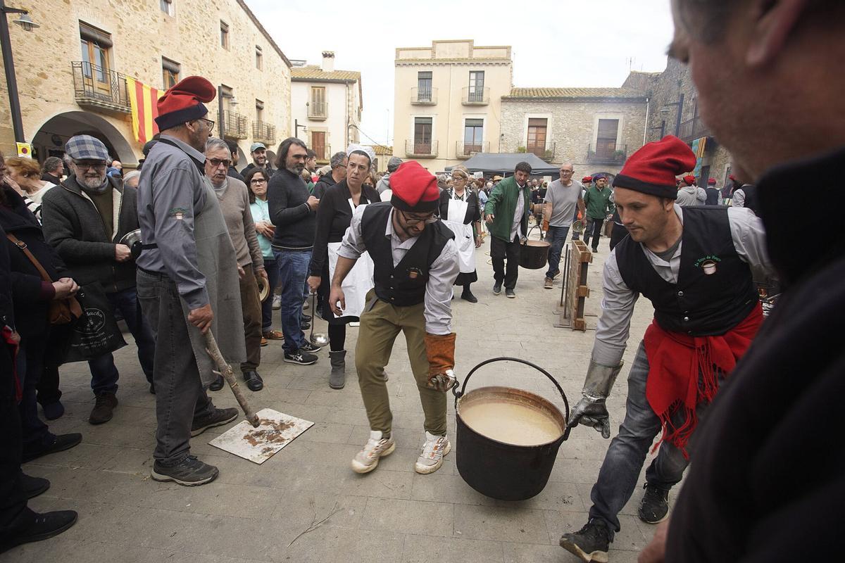 Verges dinar popular carnaval sopa de Verges