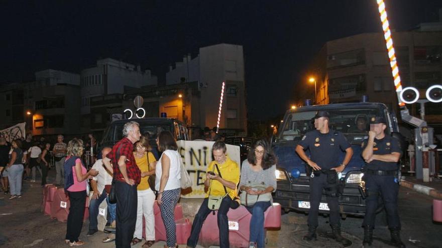 Once noches de protestas en las vías