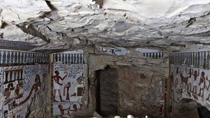 Hallada una nueva tumba faraónica en Luxor