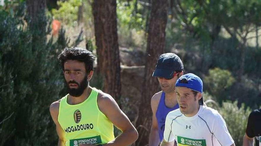 Rui Muga, en cabeza de la Carrera de los Infiernos del pasado año.