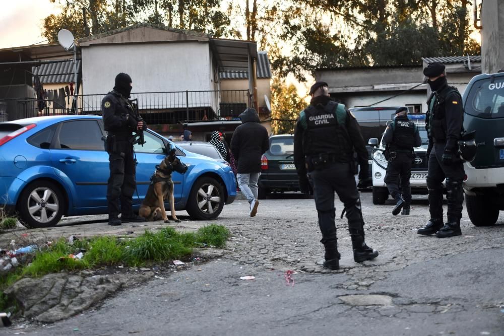 Narcotráfico en Galicia | Once detenidos en una redada contra el tráfico de drogas en Pontevedra