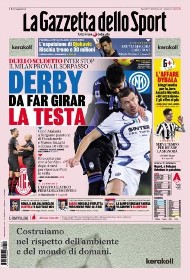 Las portadas de la prensa deportiva de hoy