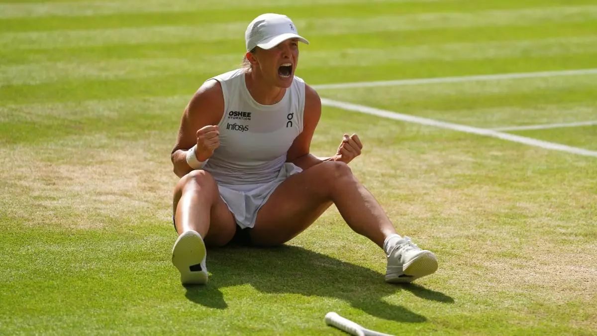 Destrozo histórico de Swiatek para reinar en Wimbledon