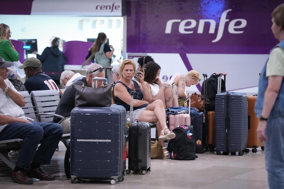 El temporal causa retards en l’alta velocitat Madrid-Barcelona, que poden anar a més durant el dia