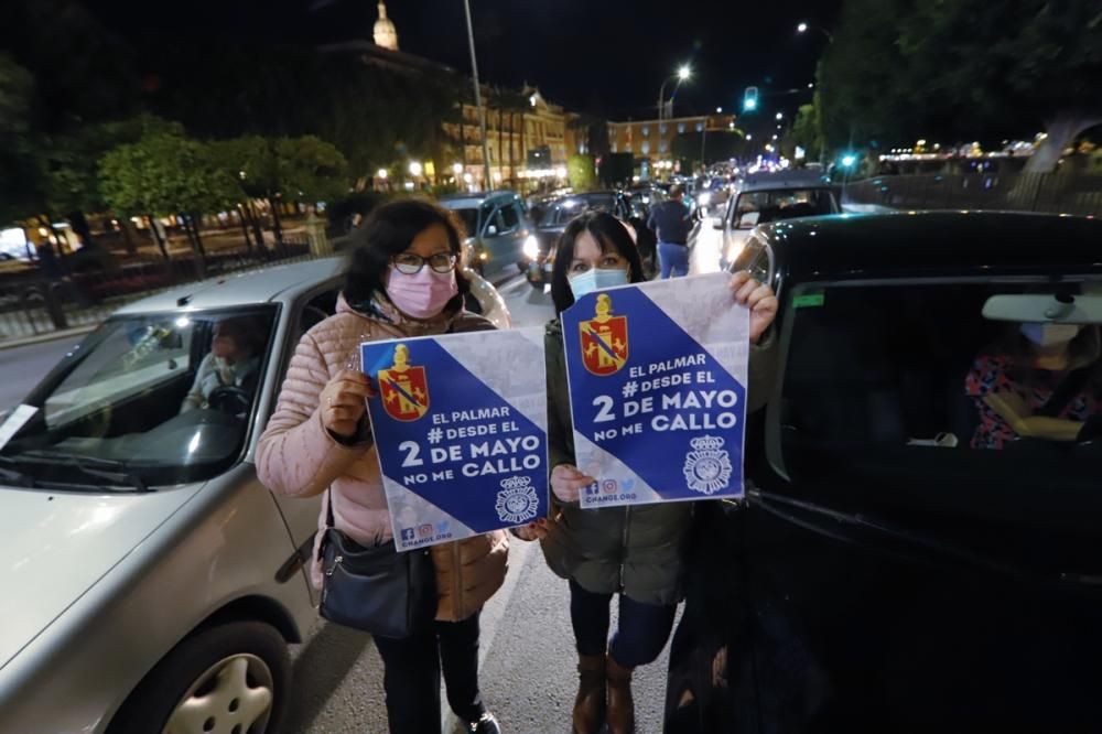 Protesta contra los robos en El Palmar