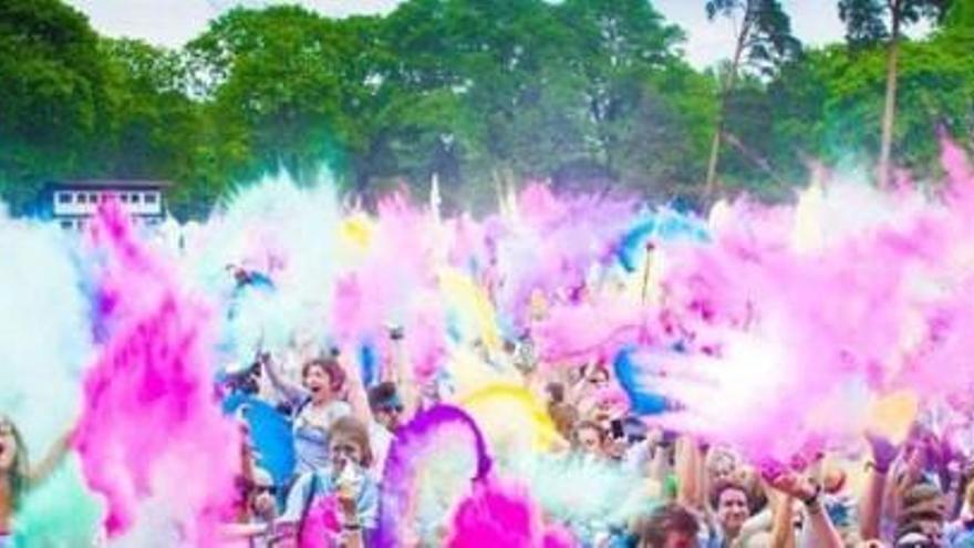 Macht der Stadt Palma Sorge: das so genannte indische Frühlingsfest Holi.