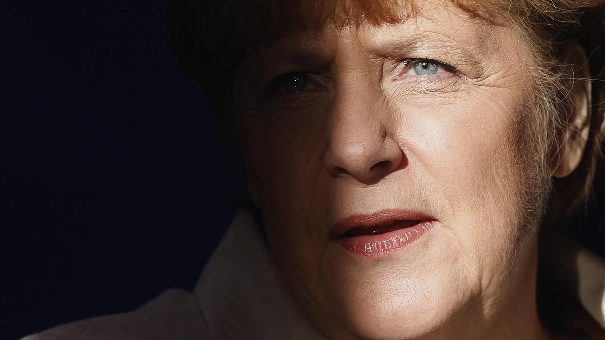 La excancillera alemana Angela Merkel, el pasado 23 de enero en Berlín.