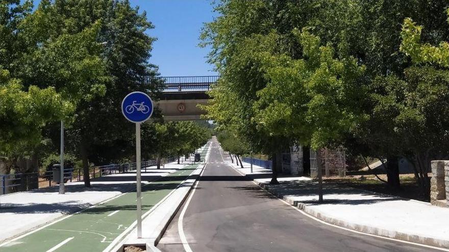 Las obras de la primera fase del Paseo de la Isla de Coria llegan a su fin