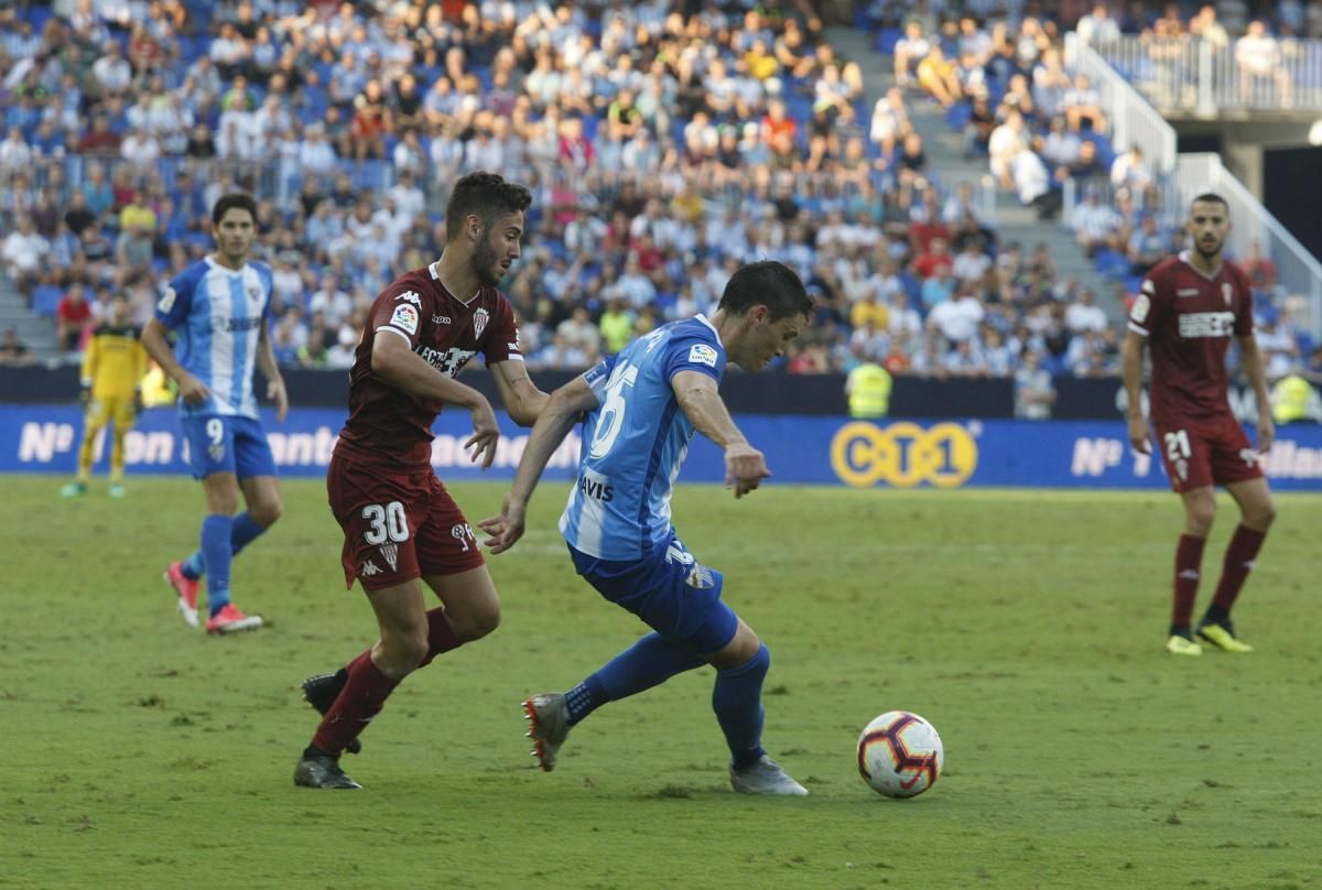 El Málaga-Córdoba C.F. en imágenes