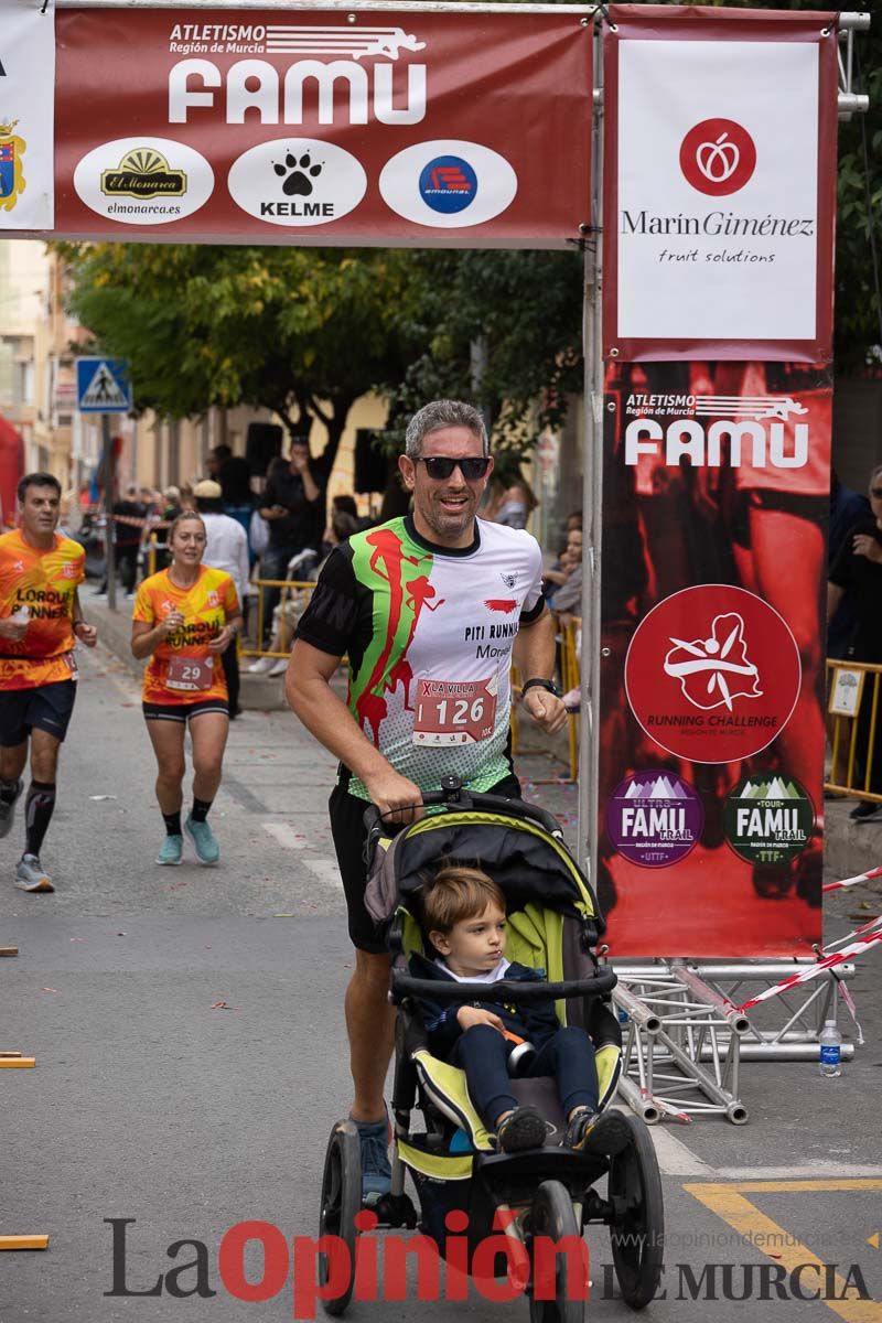 Carrera Popular Urbana y de la Mujer de Moratalla ‘La Villa, premio Marín Giménez (paso primera vuelta)