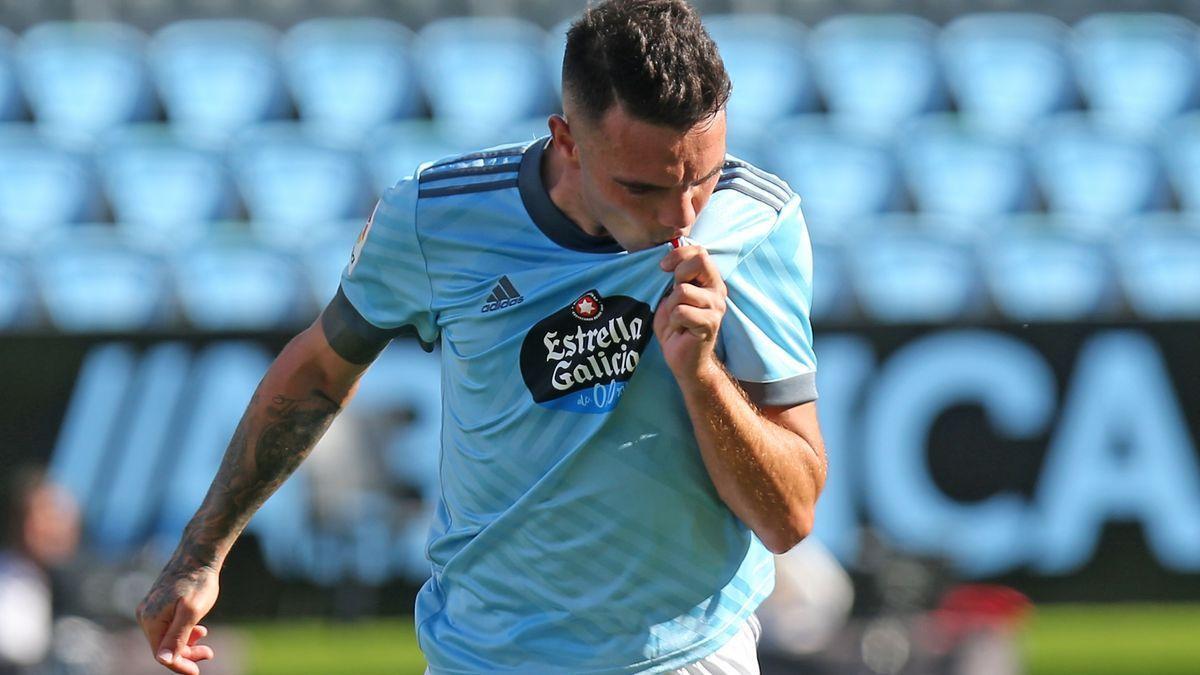 Iago Aspas, delantero del Celta de Vigo.