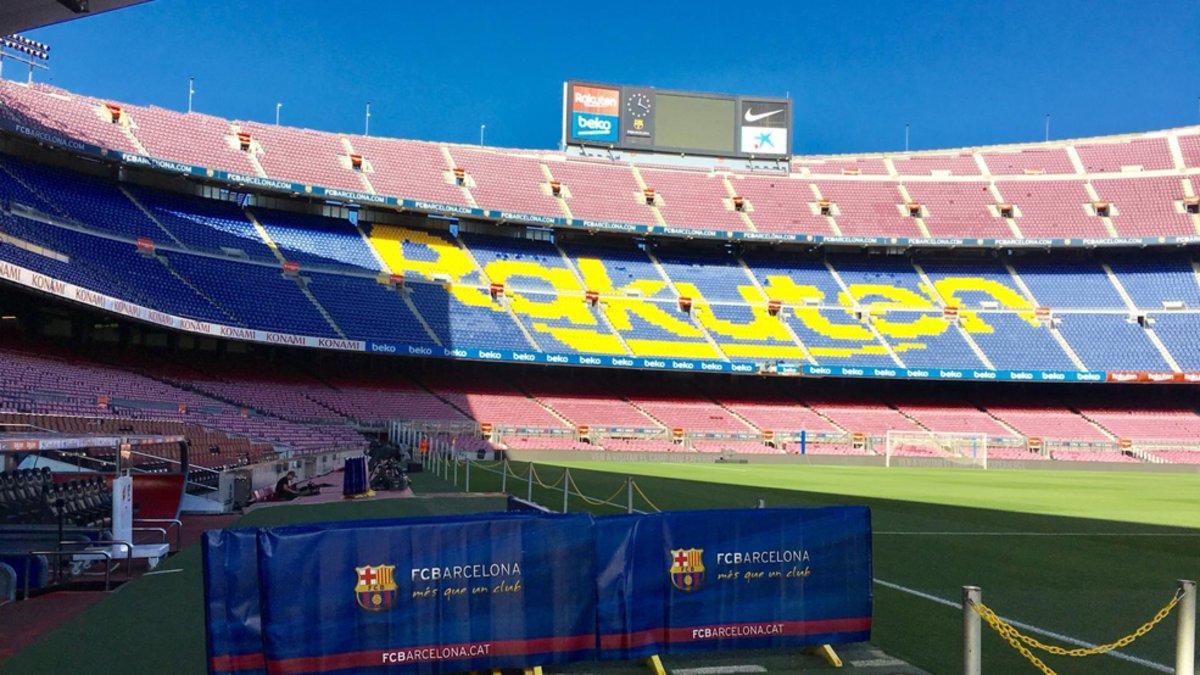 Rakuten lucirá en el Camp Nou