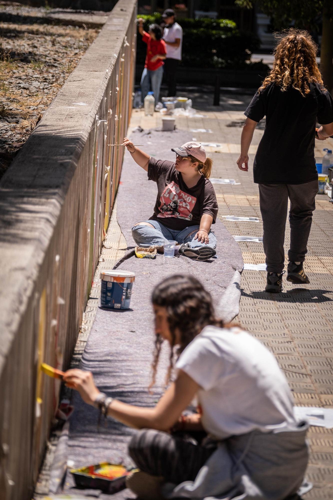 Alumnos del IES María Belén Morales recrean la última obra de la artista