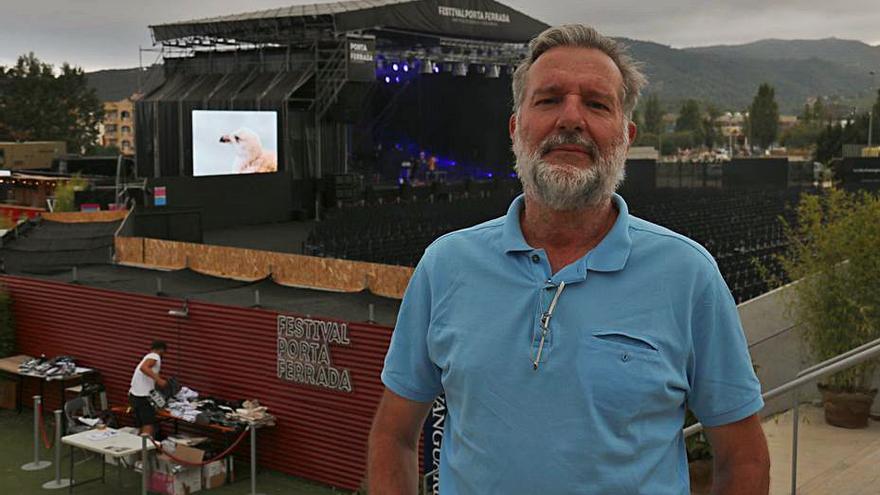 El director del festival, Iñaki Martí. | GERARD VILÀ/ACN