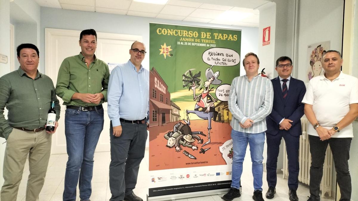 El concurso de tapas Jamón de Teruel se extiende por toda la provincia.