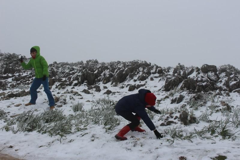 Nieve en la provincia de Córdoba