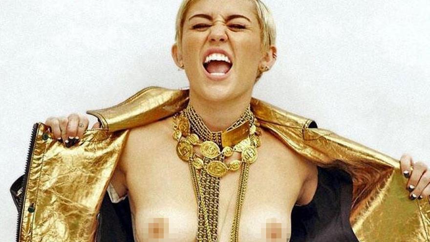 La foto de Miley Cyrus publicada por Egotastic.